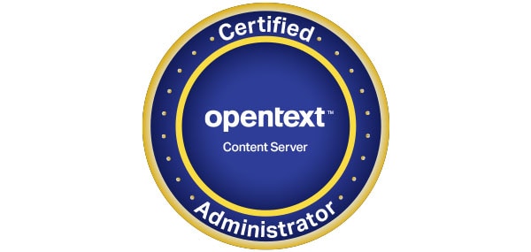 Content Server administrator badge