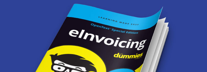 eInvoicing for dummies eBook cover image